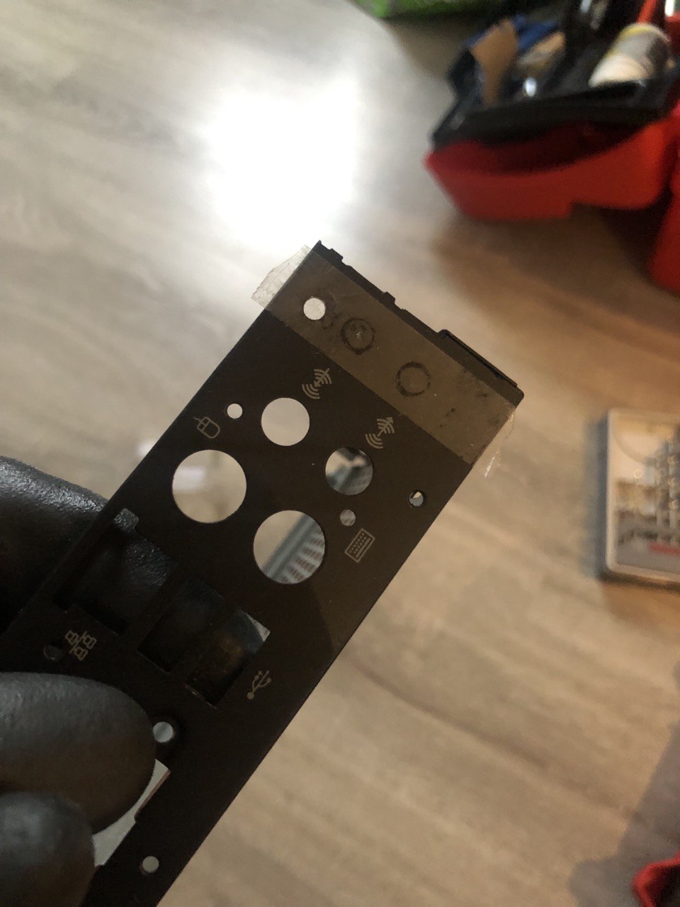 Taping and imprinting